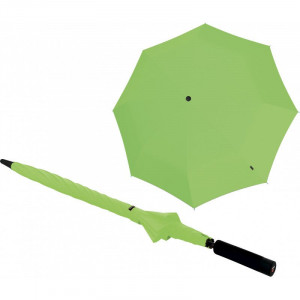 Жіноча парасолька тростина механіка 8 спиць зелений 130x96 см Knirps B2203630