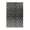 Килим ручної роботи B168001 Arte Espina з м'яким ворсом у стилі модерн антрацит темно-сірий 80x150 см.