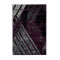 Ковер с низким ворсом B168339 Kayoom серо-фиолетовый 120x170 см.