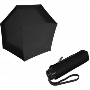 Чоловіча парасоля механіка 7 спиць чорний 94x19 см Knirps B2203600