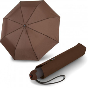 Чоловіча парасолька автомат 8 спиць коричневий 97x28 см Knirps B2203598