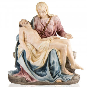 Статуэтка подарочная Иисус и Дева Мария 69х47х77 см Veronese B0301877