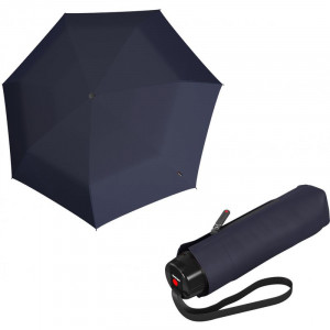 Чоловіча парасолька механіка 7 спиць синій 94x19 см Knirps B2203603