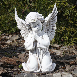 Статуэтка ангела 30 см. садовая B480258