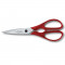 Кухонный набор 2 ножа ножницы овощечистка с красной ручкой Victorinox B2203717