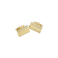 Запонки мужские золотистые Caran d'Ache B2204009