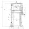 Пресс пневмогидравлический 30 тонн 1656xЗ80xЗ00 мм Torin B1601736