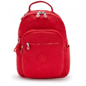 Рюкзак для ноутбука женский S маленький 14 л красный 25,5x35x16 см Kipling B2204091