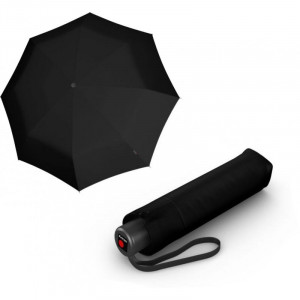 Складной мужской зонт механика 8 спиц черный 98x24 см Knirps B2203578