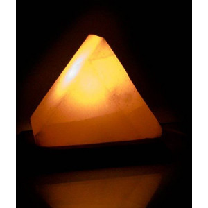 Лампа сольова із гімалайської солі помаранчева B670519