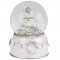 Новорічна куля зі снігом музична 10,5х14,5 см B0301779
