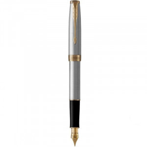 Перьевая ручка подарочная размер пера F металлический корпус Parker B2203840