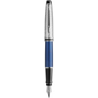 Подарочная ручка перо размер пера F синий корпус Waterman B2203956