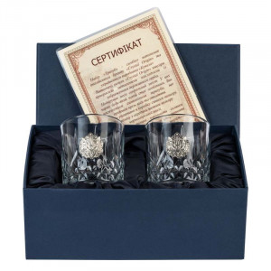 Элитный набор стаканов для виски с Трезубцем Crystal Origin B5101628