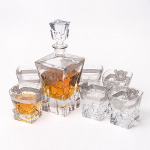 Набір для віскі графин та склянки 6 шт. "Ice cubes" B970002