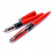 Набор ручек женский перьевая и шариковая  B670006 Duo red