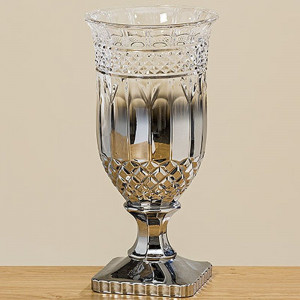 Кількість: Ваза Silver glass B480138