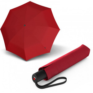 Женский зонт автомат складной 8 спиц красный 98x28 см Knirps B2203586