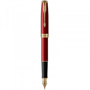 Перьевая ручка подарочная размер пера F красный корпус Parker B2203825