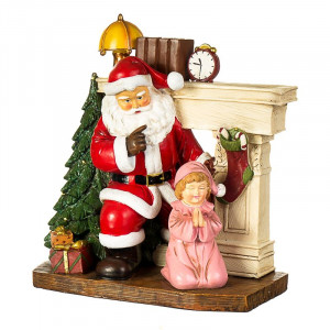 Статуетка новорічна Санта Клаус 27х10х30 см B0301748