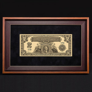 Подарочная банкнота B420002 Два доллара