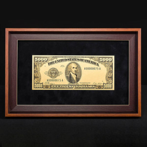 Подарочная банкнота B420005 Пять тысяч долларов