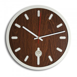 Настінний годинник B820117 Classic brown wood