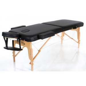 Складаний масажний стіл переносний кушетка чорний Restpro B173009