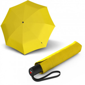 Зонт складной женский автомат 8 спиц желтый 98x28 см Knirps B2203587