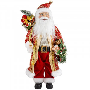 Новорічна фігурка Санта Клаус 46 см B0301753