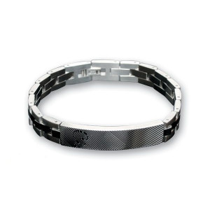 Мужской браслет серебристый 24х1,2х0,4 см Caseti B670617