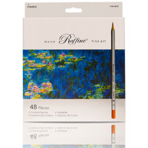 Кольорові олівці 48 шт. Marco B200065 шестигранні