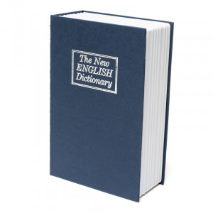 Книга сейф B680004 Синій словник