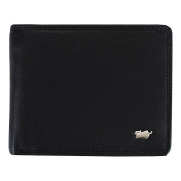 Портмоне мужское кожаное Braun Büffel Германия оригинал 12*9,5 см. черное B109087