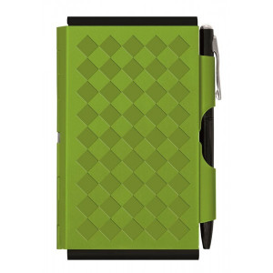 Блокнот карманный с ручкой зеленый Германия B410135