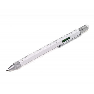 Ручка-стилус шариковая белая Германия B410361
