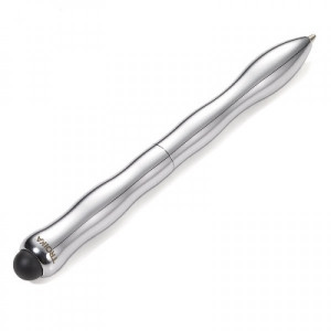 Ручка-стилус шариковая серебристая Германия B410379