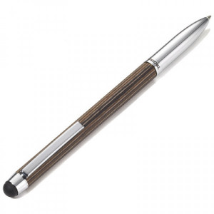 Ручка шариковая со стилусом коричневая Германия B410382