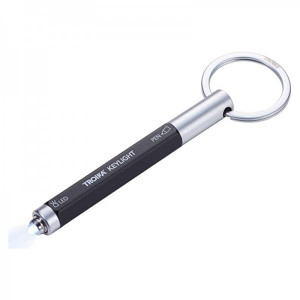 Ліхтарик-брелок з кульковою ручкою чорний Німеччина B410475