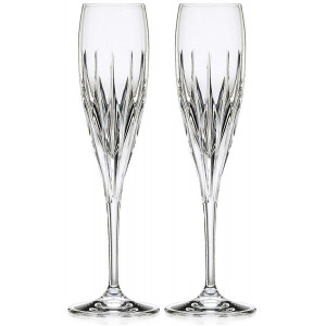 Свадебные бокалы для шампанского 160 мл. набор 2 шт. хрусталь Италия B410527