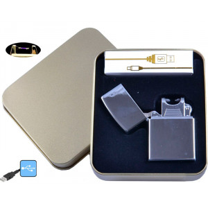 Запальничка USB електроімпульсна Jin Lun B111380