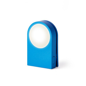 Оригинальный фонарик-прищепка светодиодный синий Франция B4100022