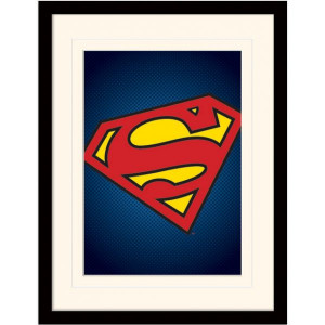 Постер Супермен у рамі 30x40 см. Великобританія B4100062