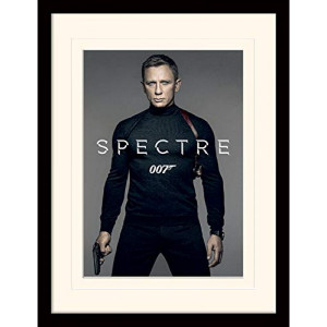 Постер Агент 007 в раме 30x40 см. Великобритания B4100075