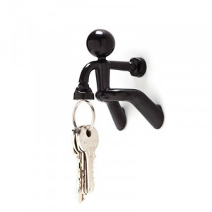 Ключниця настінна Людина 7х8х6 см. чорна Ізраїль B115216