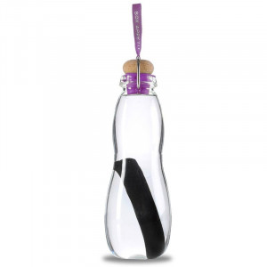 Эко бутылка для воды в чехле стеклянная 650 мл. фиолетовая Великобритания B115298