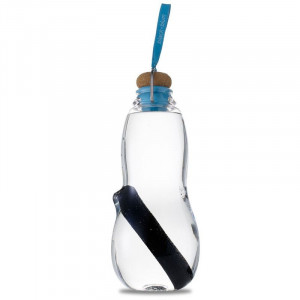 Бутылка для воды с угольным фильтром 800 мл. тритан синяя Великобритания B115315