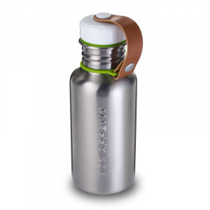 Пляшка для води металева 500мл. срібляста Великобританія B115329