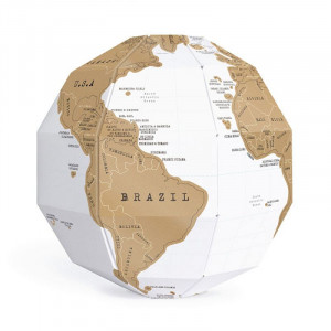 Скретч глобус 3D Великобританія діаметр 20 см. різнокольоровий B115555
