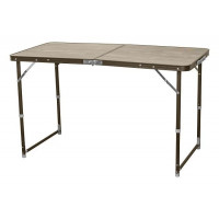 Стіл портативний коричневий 120x60x70 см. B590408